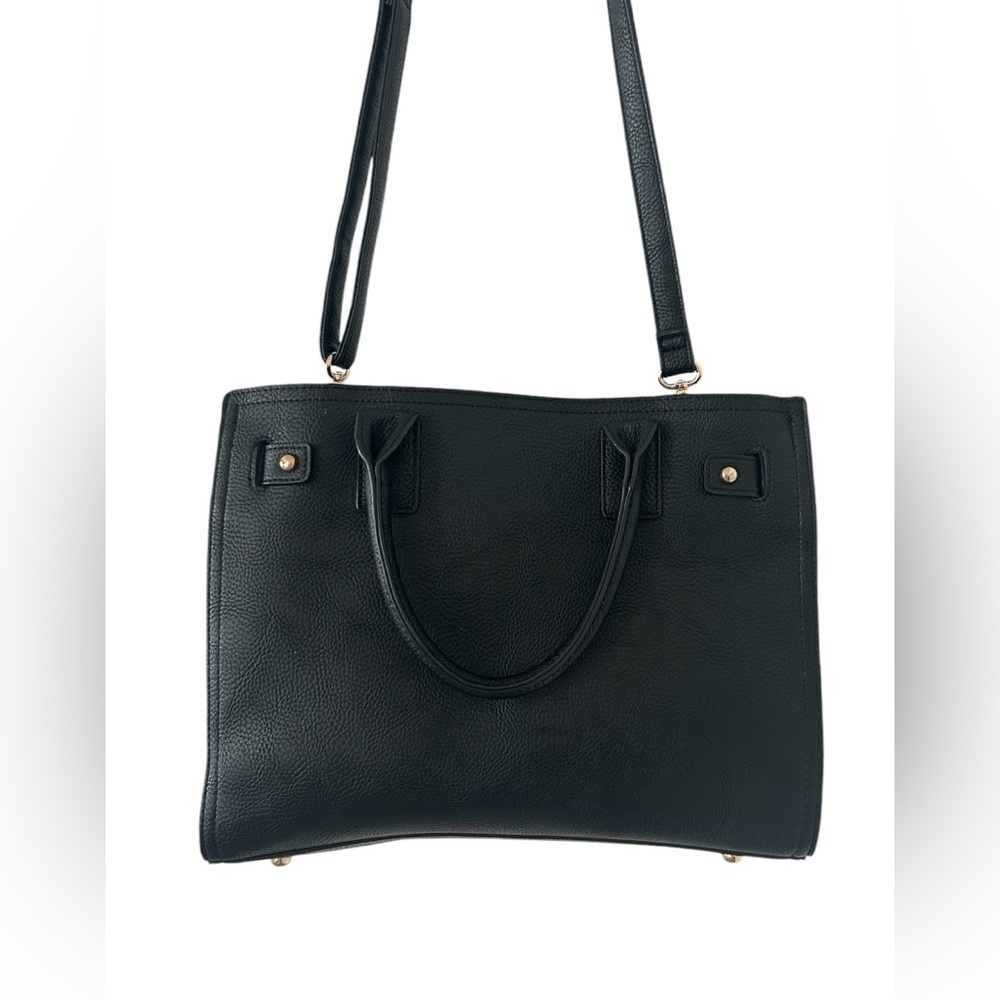 Dasein like new condition black large 13”x10.5”x5” handheld/shoulder purse - Picture 4 of 11